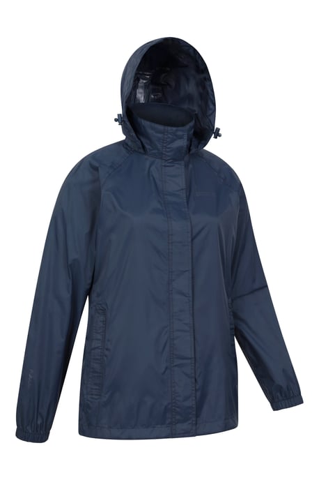 'Pakka' Women's Waterproof Jacket and Overtrouser Set Lightweight Outdoor Outfit Navy - Image 3