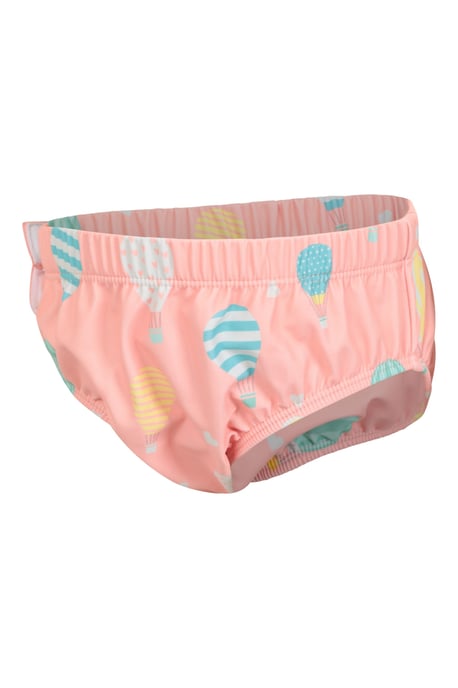 Baby Swim Nappy with Elastic Waistband Kids Beach Swimwear Coral - Image 4