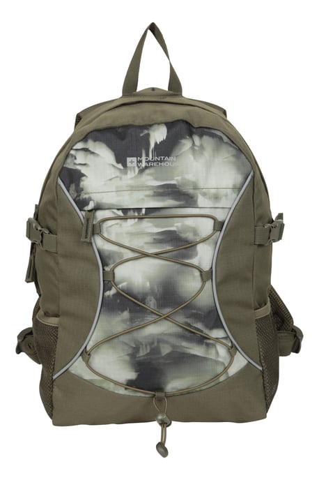 'Bolt' Backpack with Multiple Pockets High Visibility Rucksack Forest Green - Image 2