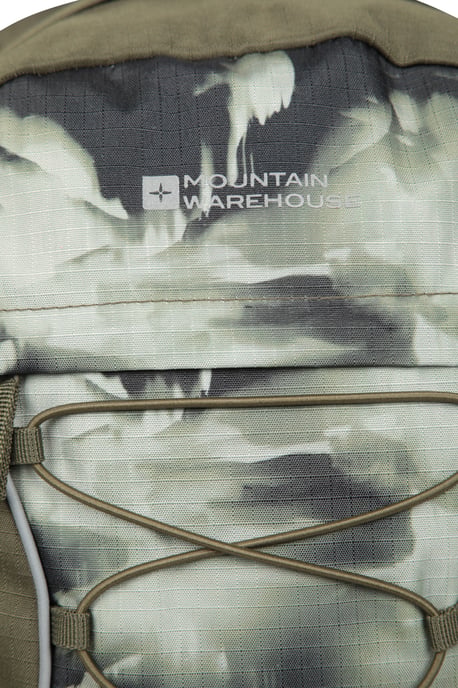 'Bolt' Backpack with Multiple Pockets High Visibility Rucksack Forest Green - Image 6