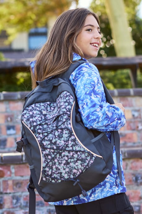 'Bolt' Backpack with Multiple Pockets High Visibility Rucksack Dark Grey - Image 1