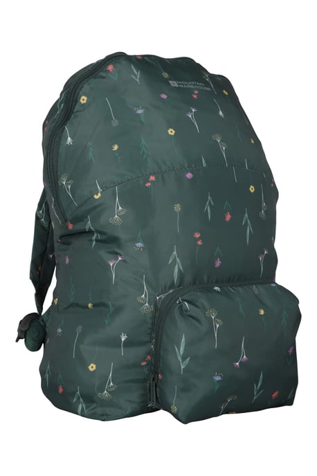 Unisex Printed Packable Backpack with Carry Handle Travel Everyday Bag - Image 2