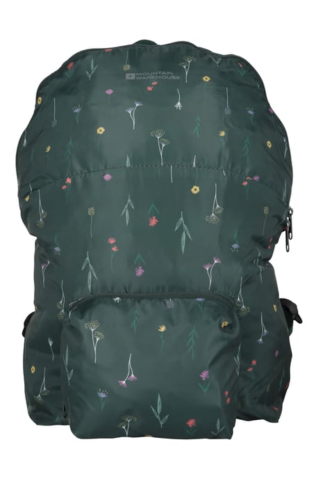 Unisex Printed Packable Backpack with Carry Handle Travel Everyday Bag - Image 3