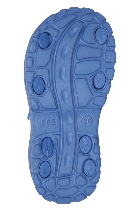 'Sand' Kids Sandals with Touch Strap Fastening Summer Shoes Dark Blue - Image 5