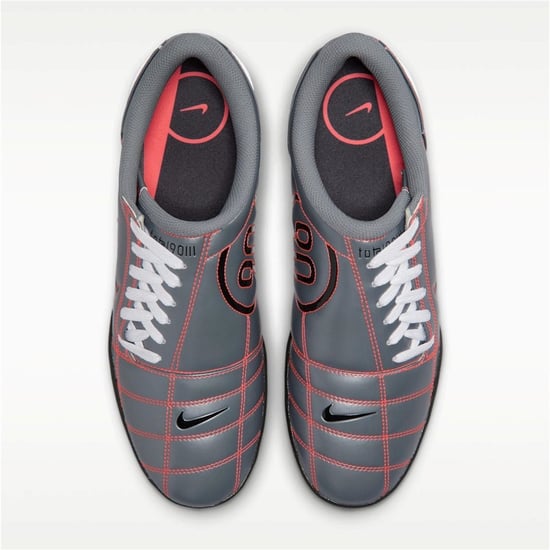 Men's Nike Low Top Trainers in Smoke/Crims - Image 5