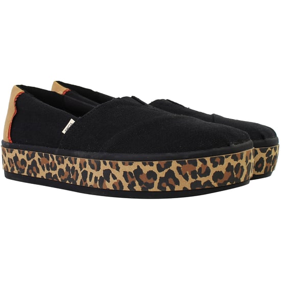 Toms Alpargata Boardwalk Womens Black Espadrilles - Image 2