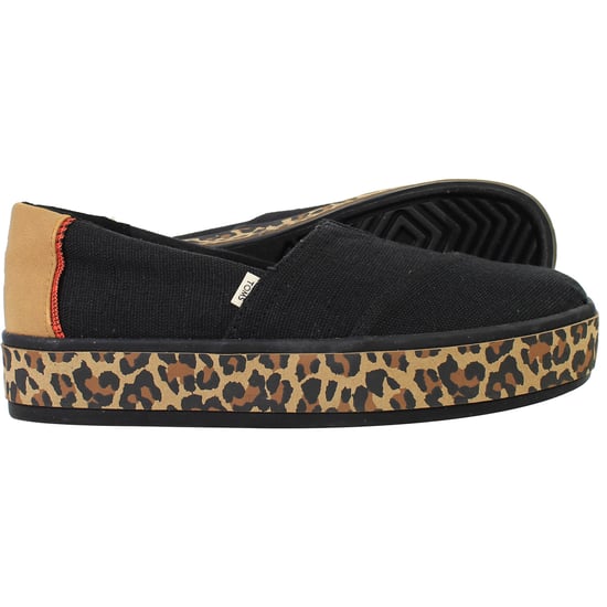 Toms Alpargata Boardwalk Womens Black Espadrilles - Image 4