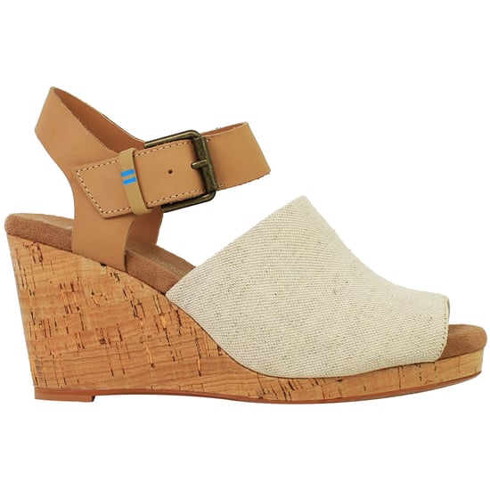 Toms Tropez Womens Brown Wedges - Image 1