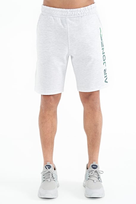 Men's Printed Fleece Sweat Shorts - Image 2