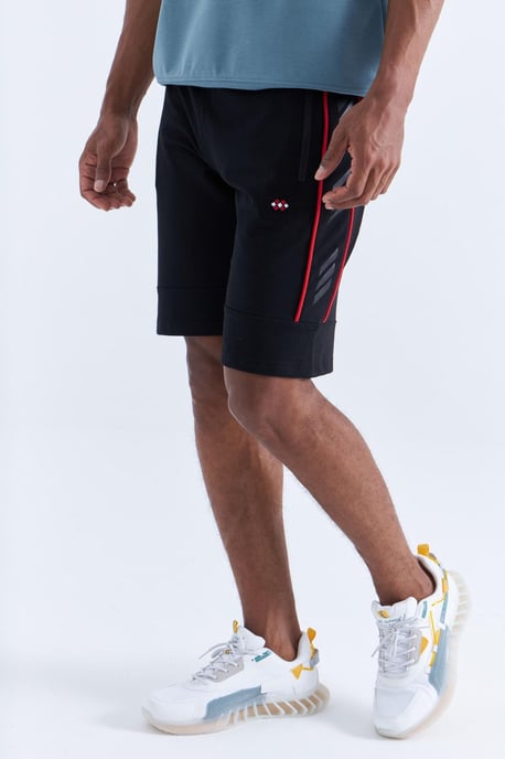 Men's Striped Jersey Shorts - Image 2