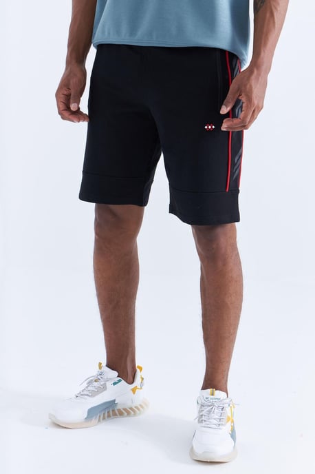 Men's Striped Jersey Shorts - Image 4