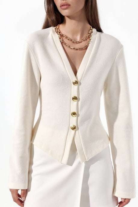 Cotton-Blend Cardigan - Image 4