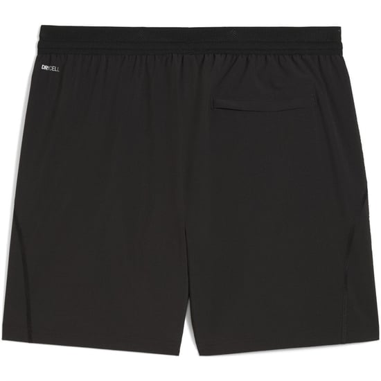 Men's Puma Tech Training 5in Stretch Woven Shorts in Black - Image 2