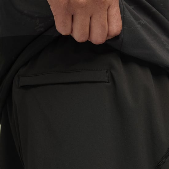 Men's Puma Tech Training 5in Stretch Woven Shorts in Black - Image 6