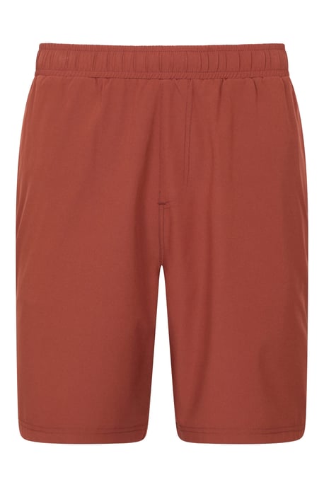 'Hurdle' Men's Running Shorts Quick Wicking Active Bottoms Rust - Image 5