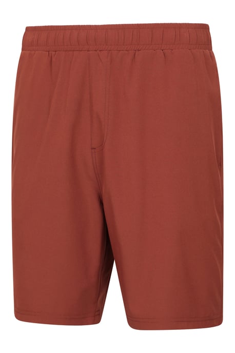 'Hurdle' Men's Running Shorts Quick Wicking Active Bottoms Rust - Image 6