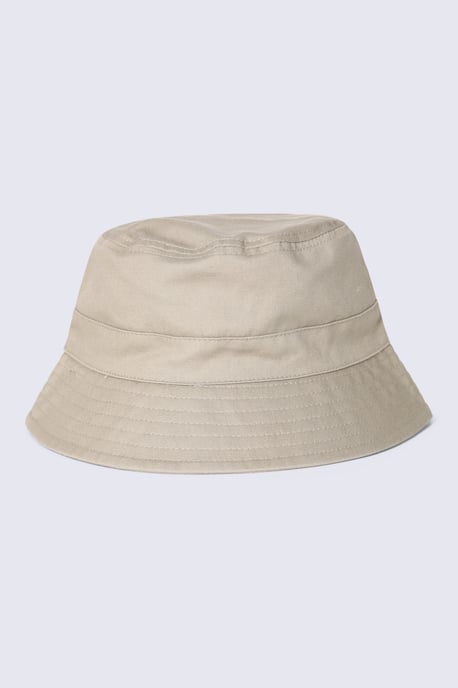 'Twill' Unisex Bucket Hat 100% Cotton UV 50+ Protection Lightweight Summer Sun Hat Beige - Image 3
