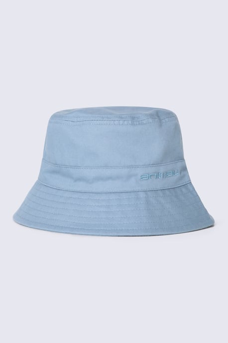 'Twill' Unisex Bucket Hat 100% Cotton UV 50+ Protection Lightweight Summer Sun Hat Blue - Image 1