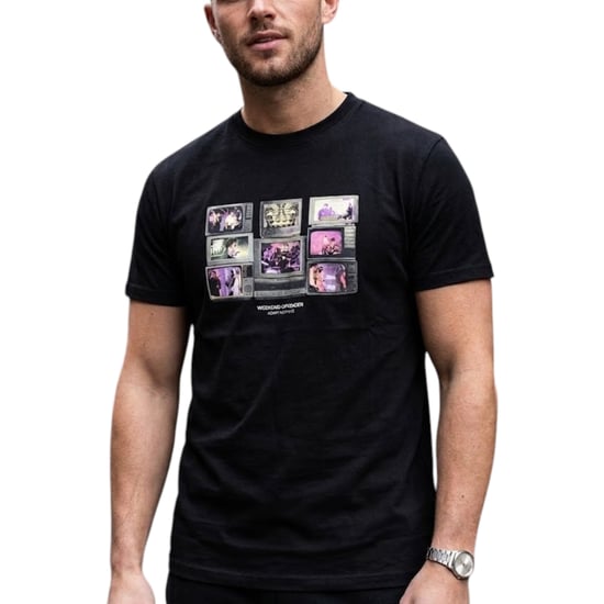 Weekend Offender Mens T Shirts Radio Crew Neck Graphic Casual Cotton Summer Top - Image 1