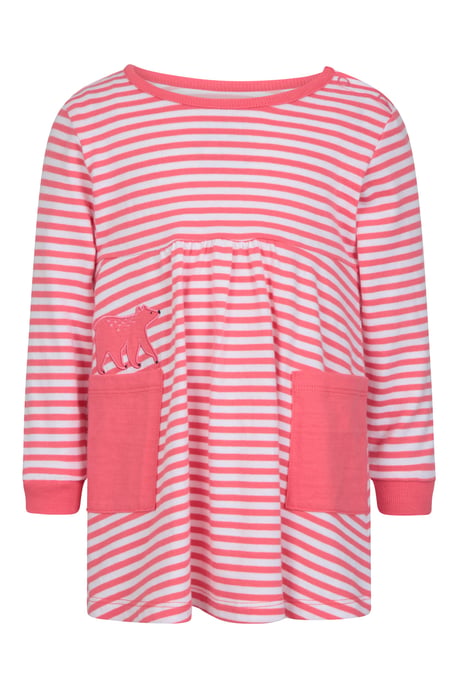 Baby Long Sleeve Dress Leggings Set Casual Lightweight Comfortable Kids Outfit Pink - Image 5