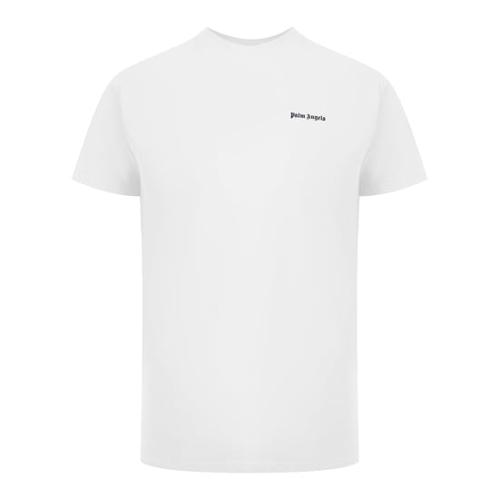 Short Sleeve Stretchy T-shirt in White - Image 1