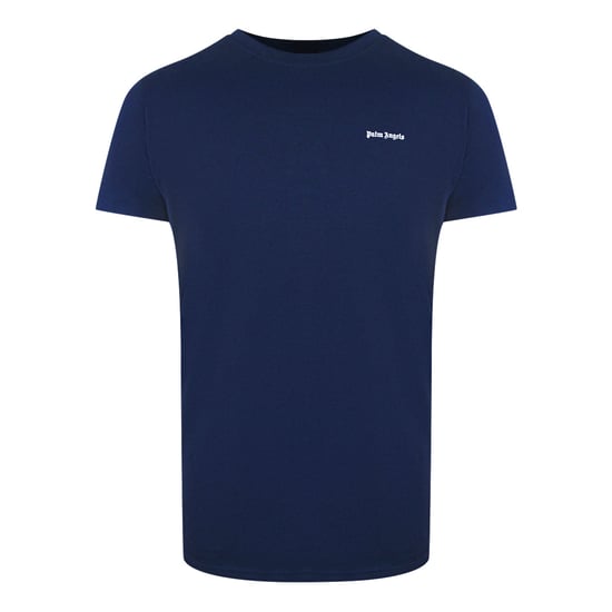 Korte Mouwen Rekbare T-shirt in Marineblauw - Image 1