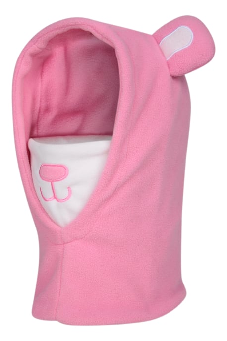 'Character' Kids Fleece Balaclava Lightweight Cosy Soft Warm Winter Accessory Pink - Image 5