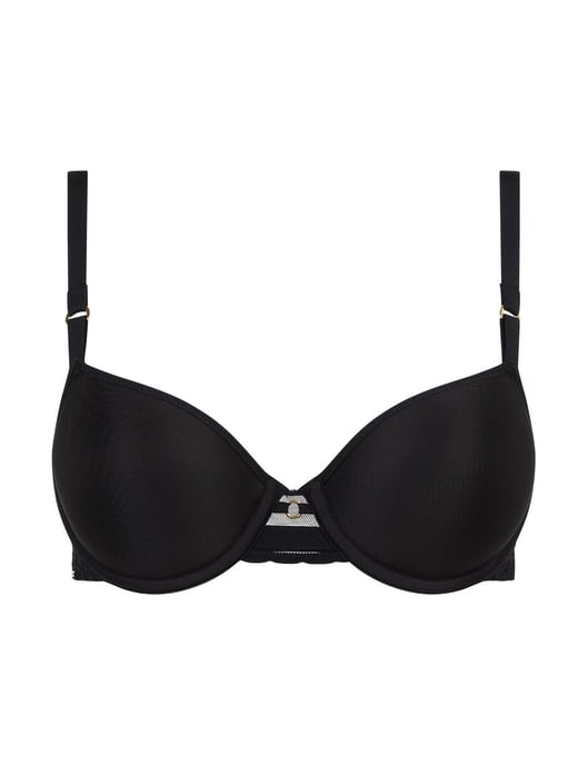 C11ZN6 Chantelle Monogram Half Cup T Shirt Bra - - Image 3