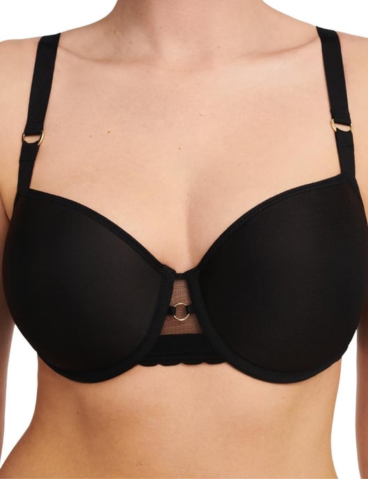 C11ZN6 Chantelle Monogram Half Cup T Shirt Bra - - Image 4