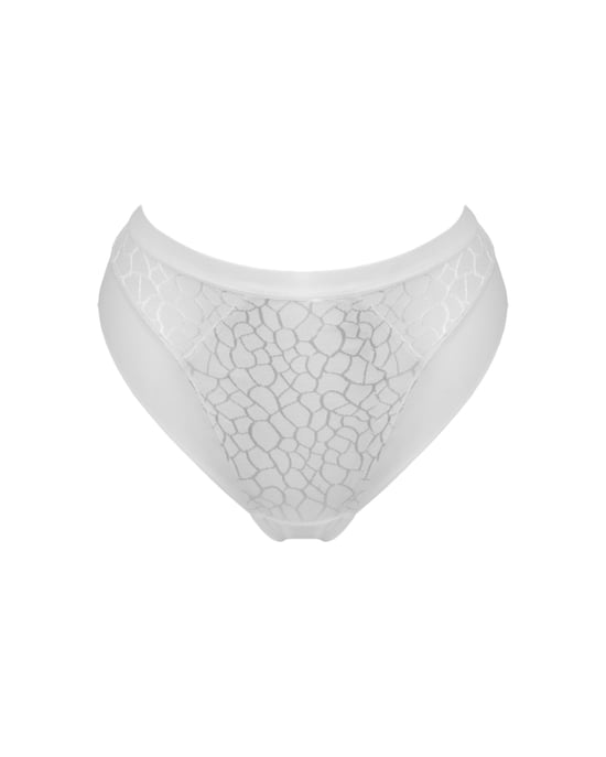 99503 Pour Moi Geo Sculpt High Leg Brief - - Image 3