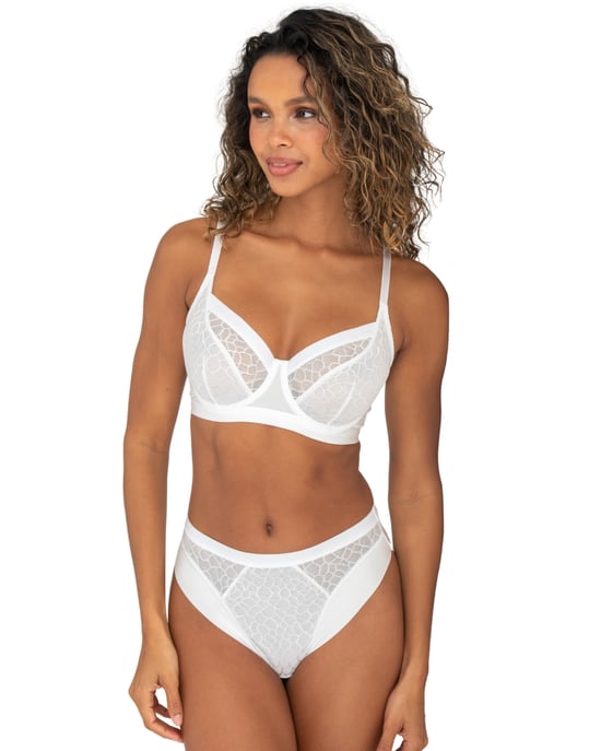99503 Pour Moi Geo Sculpt High Leg Brief - - Image 5