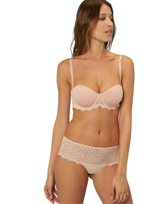 Simone Perele Caresse Shorty Brief - Peau Rosee - Image 5
