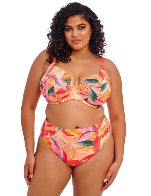 802502 Elomi Sancho Beach Plunge Bikini Top - - Image 4