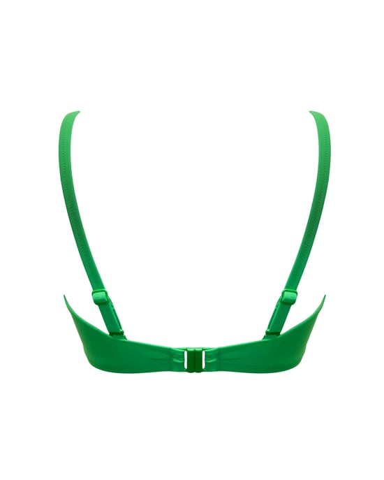 Pour Moi Free Spirit Strapless Bikini Top - Green - Image 4