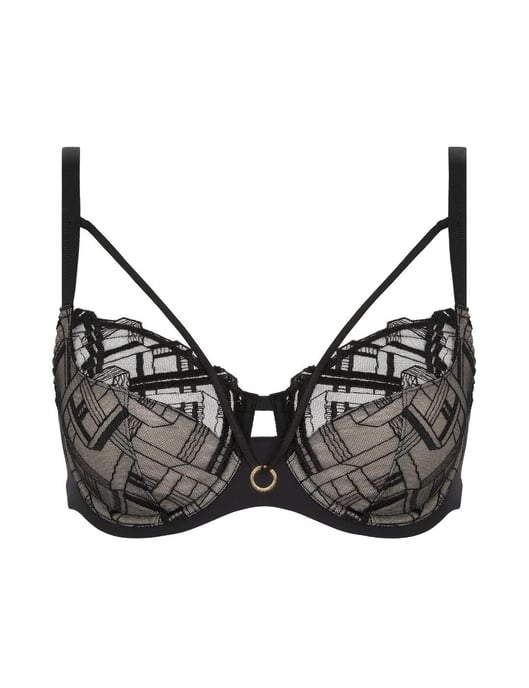 C21S10 Chantelle Graphic Support Full Cup Bra - - Image 3