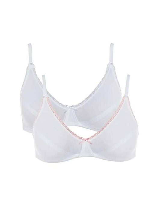8000 Royce My First Bra Missy Soft Cup Bra 2 Pack - - Image 1