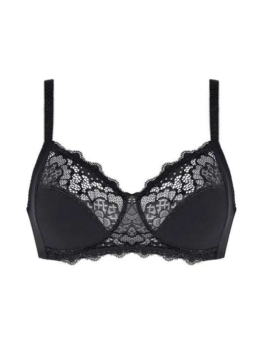 Simone Perele Caresse Soft Cup Bra - Black - Image 3