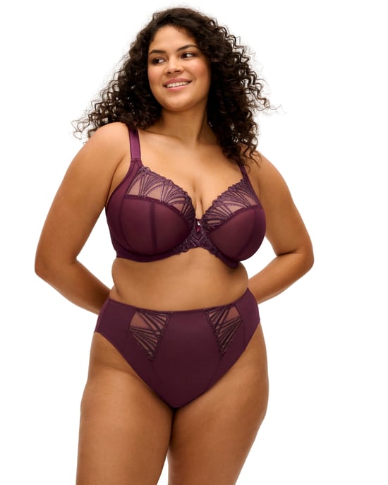 El303102 Elomi Reja Underwired Plunge Bra - - Image 6