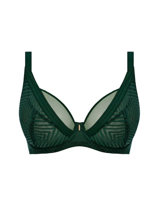 Freya Tailored High Apex Plunge Bra - Deep Emerald - Image 3