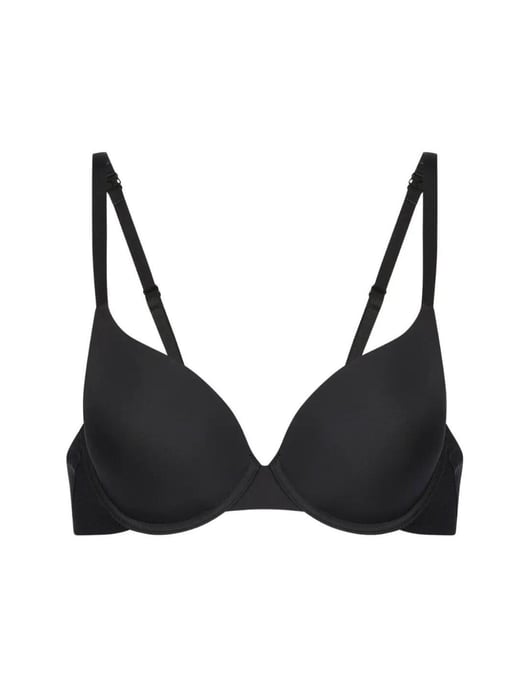 Simone Perele Essentiel Padded Plunge Bra - Black - Image 5