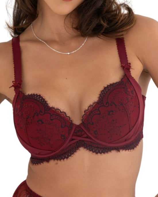 84501 Pour Moi Hollywood Padded Balconette Bra - - Image 4