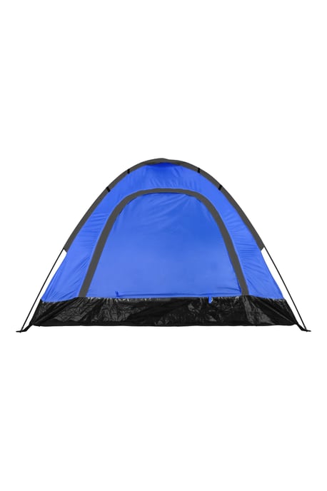 'Festival Fun' Unisex 2 Man Tent Sewn in Groundsheet Water Resistant Camping Accessory Blue - Image 4