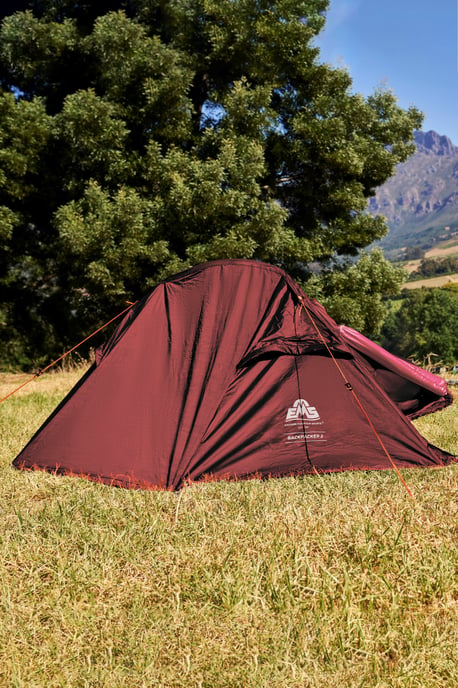 Unisex 2 Man Backpacker Tent with Sewn in Groundsheet Water Resistant Camping Accessory - Image 3