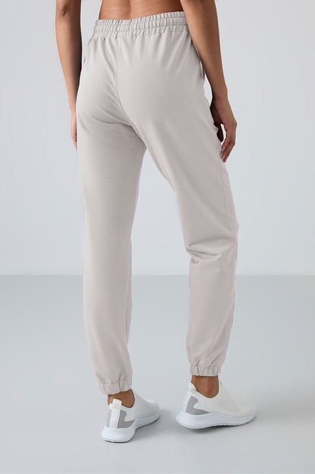Dames Hoge Taille Ontspannen Fleece Joggingbroeken - Image 6