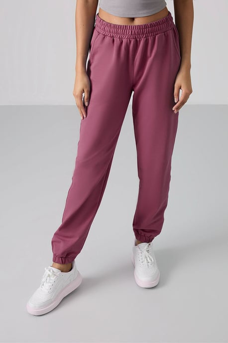 Dames Hoge Taille Ontspannen Fleece Joggingbroeken - Image 3