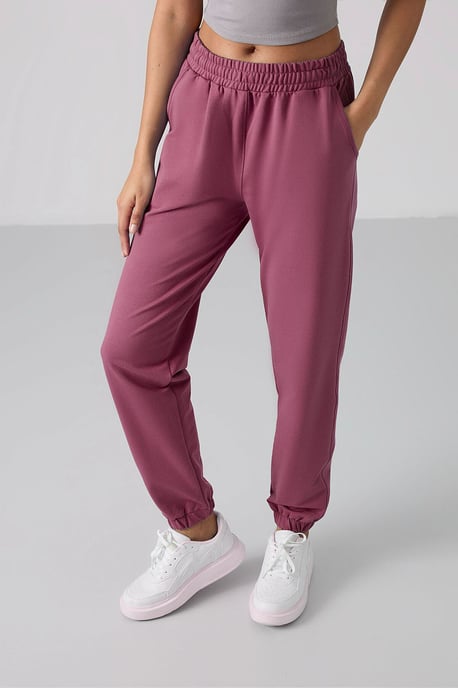 Dames Hoge Taille Ontspannen Fleece Joggingbroeken - Image 4