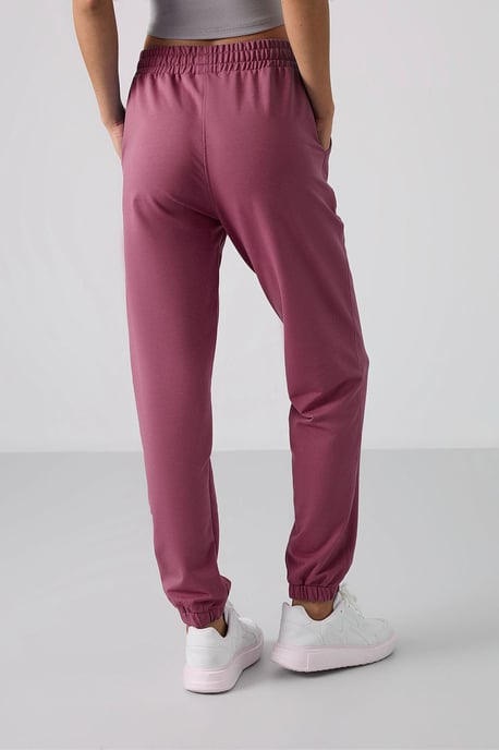Dames Hoge Taille Ontspannen Fleece Joggingbroeken - Image 6