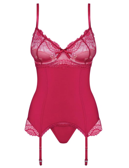Obsessive Rosalyne Corset and Thong Set - - Image 3