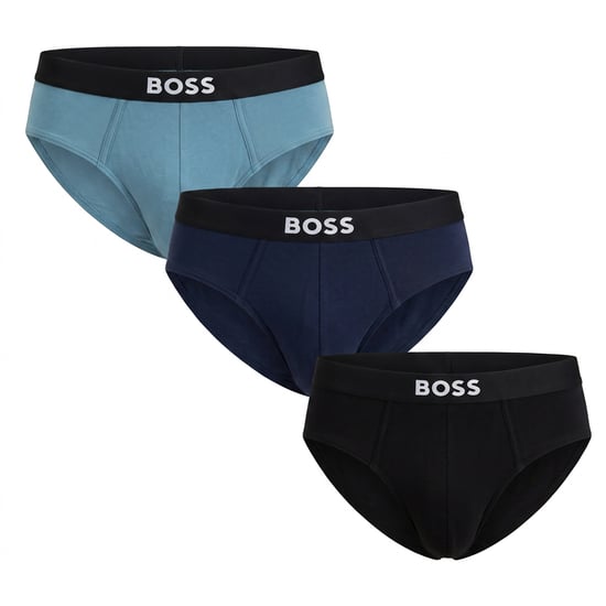 Verpakking van 3 Heren Elastische Katoenen Boxers 50546561 - Image 1