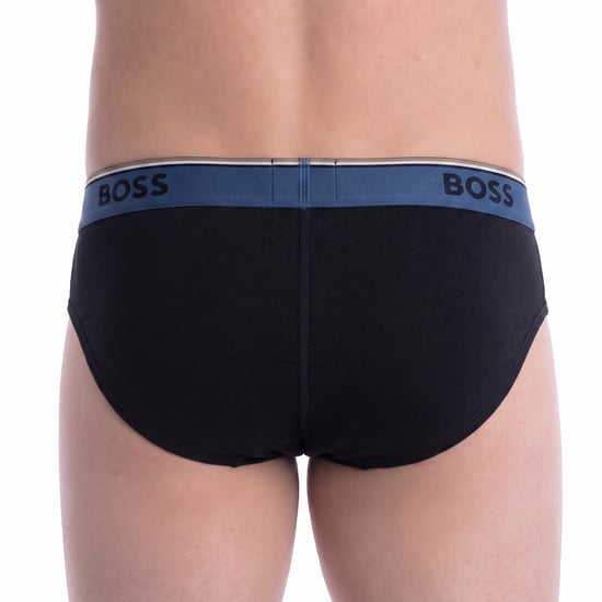 Verpakking van 3 Heren Elastische Katoenen Bokser Shorts 50554683 - Image 4